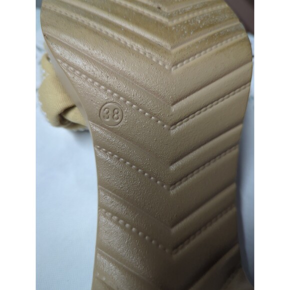 Women's Size 38 Sandals Block Heel - Picture 9 of 10